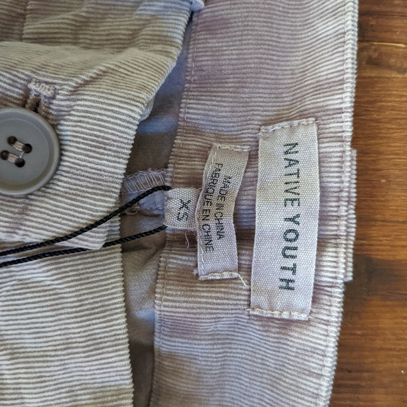 Native Youth mauve thinker pants - Picture 12 of 14